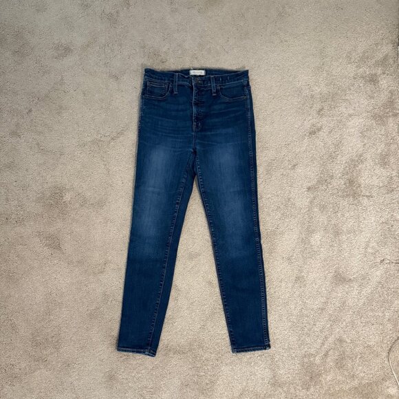 Madewell Indigo Skinny Jeans – Size 30 – Classic High-Quality Staple - Picture 3 of 6